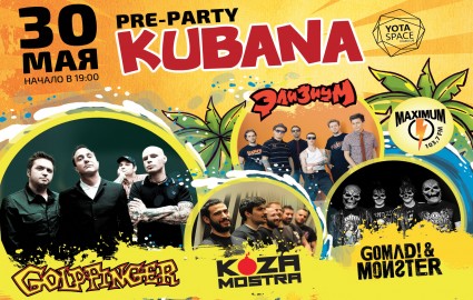 Pre-Party Kubana 2015
