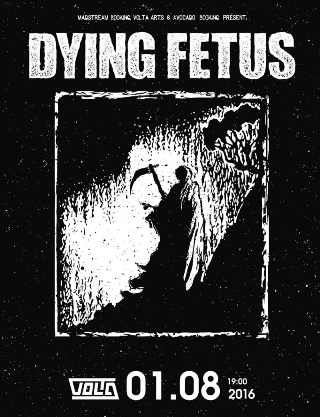 Dying Fetus в клубе Volta