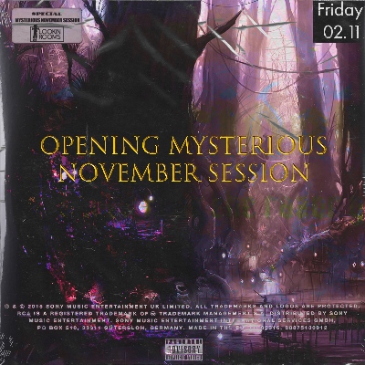 Opening Mysterious November Session в Lookin Rooms