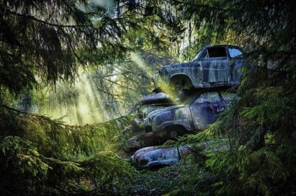 Кладбище автомобилей: уникальный фотопроект