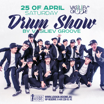 Drum show by Vasiliev Groove