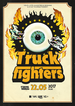 Truckfighters в клубе Volta