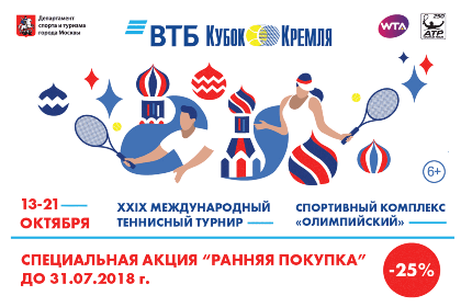 XXIX Международный теннисный турнир «Кубок Кремля»