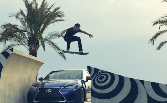 Lexus официально представил свой летающий скейтборд