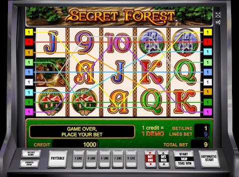 Игровой автомат "Magic Forest": играть бесплатно онлайн