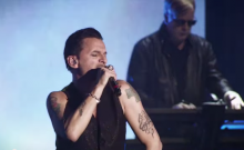 Depeche Mode @ презентация альбома в Вене, 2014